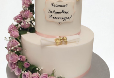 Декорирани торти за поводи /Кръщене, Годишнина, Завършване, Дипломиране/